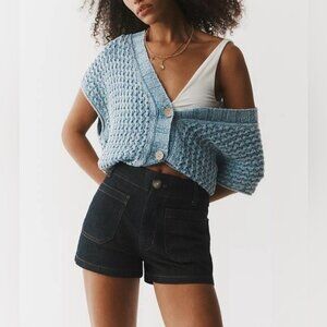 NWT Size XL (P2P 30") - Pilcro Oversized Distressed Sweater Vest (NWT US$ 128)